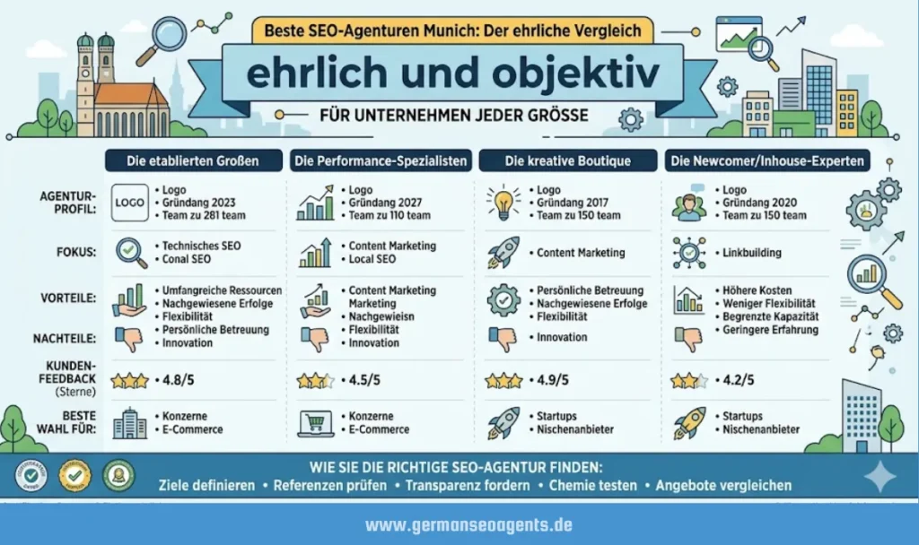beste seo-agenturen munich der ehrliche vergleich