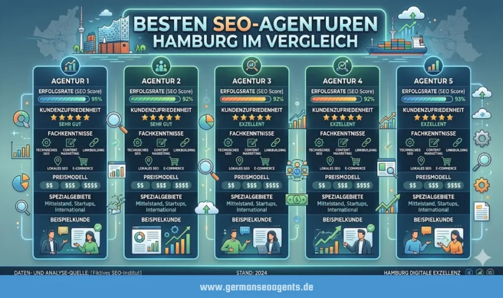 besten seo-agenturen hamburg im vergleich