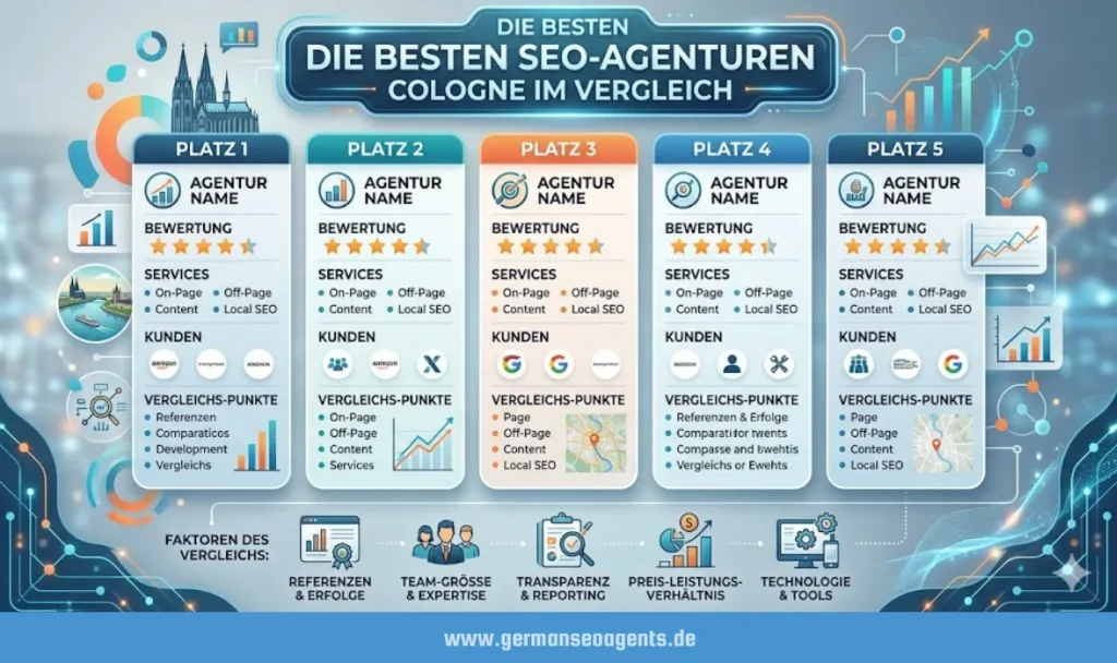 die besten seo-agenturen cologne im vergleich